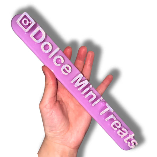 Nameplates – Lilac & Glitter Edition #28