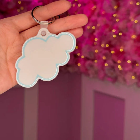 ☁️ Cloud Keychain – Soft Aesthetic Vibes | Free EU Shipping