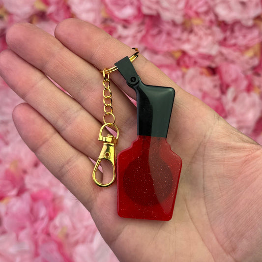 NFC Nail Bottle KeyChain Free EU Delivery