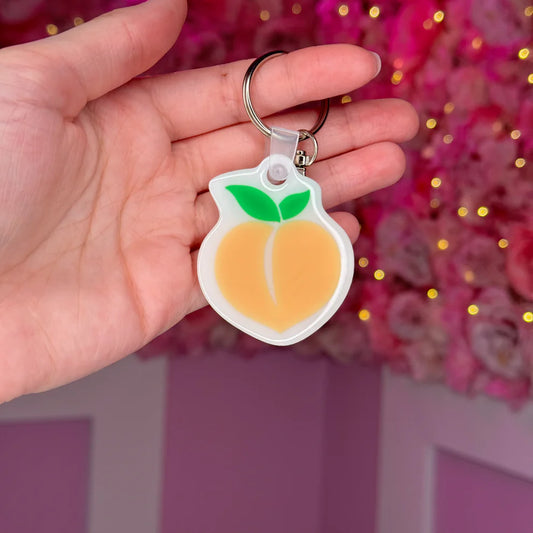 🍑 Peach NFC Keychain – Sweet & Juicy Style | Free EU Shipping