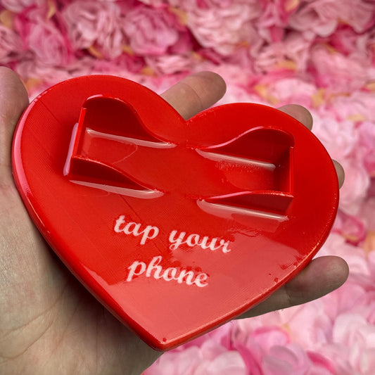 NFC Heart  Buisness cardholder  FREE EU DELIVERY