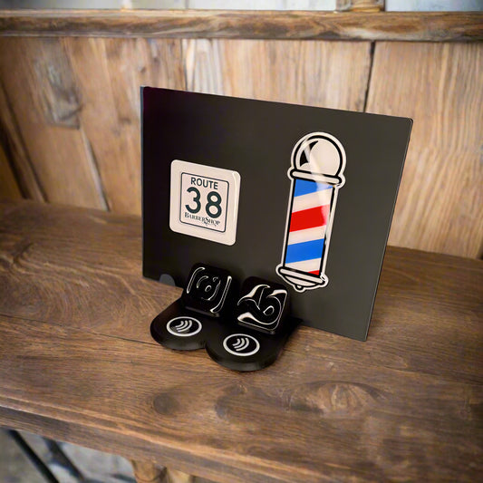 Barbershop NFC Social Media Stand – FREE EU DELIVERY