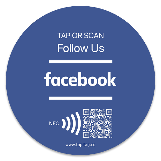 Facebook NFC TAG | Instantly increase your followers