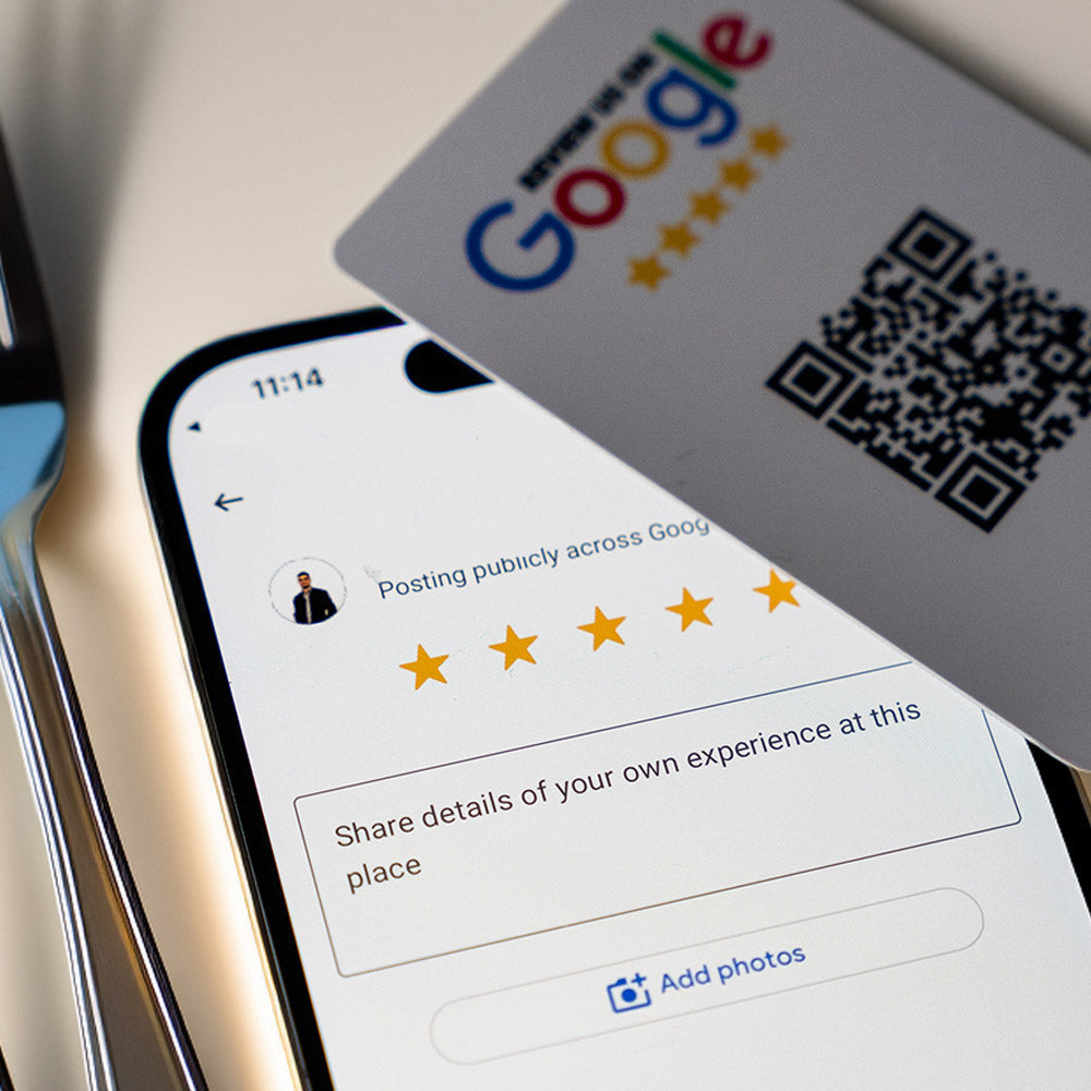 Google Review Card Keychain | NFC TAG