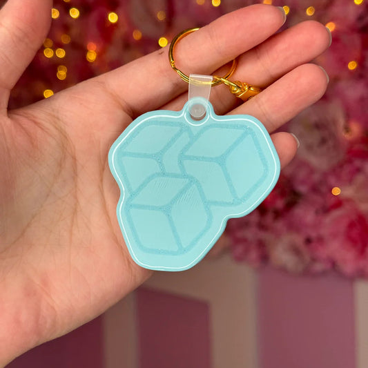 🧊 Ice Cube Keychain – Refresh Your Style | Free EU Shipping