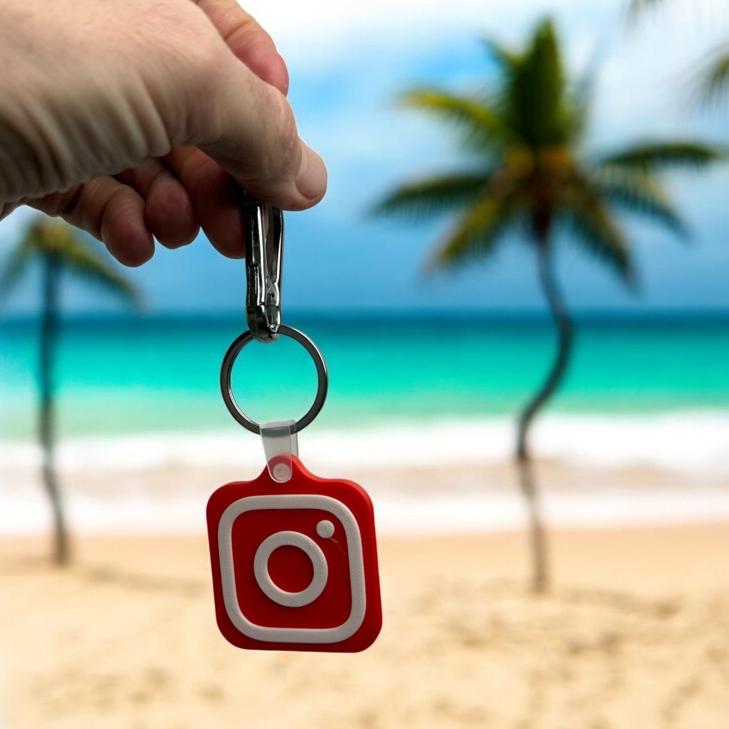 NFC Instagram keychain Free EU Delivery