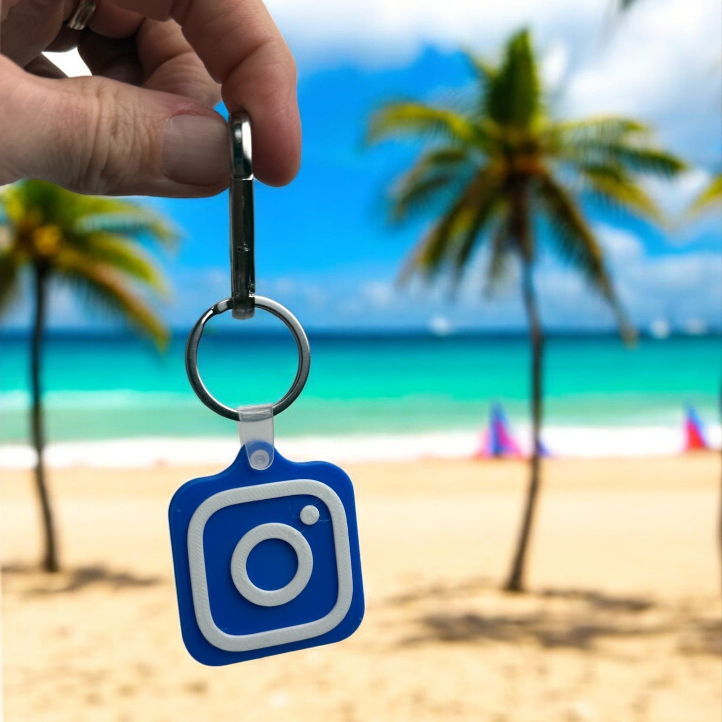 NFC Instagram keychain Free EU Delivery