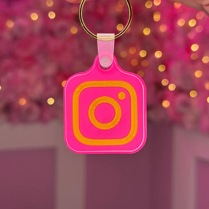 NFC Instagram keychain Free EU Delivery