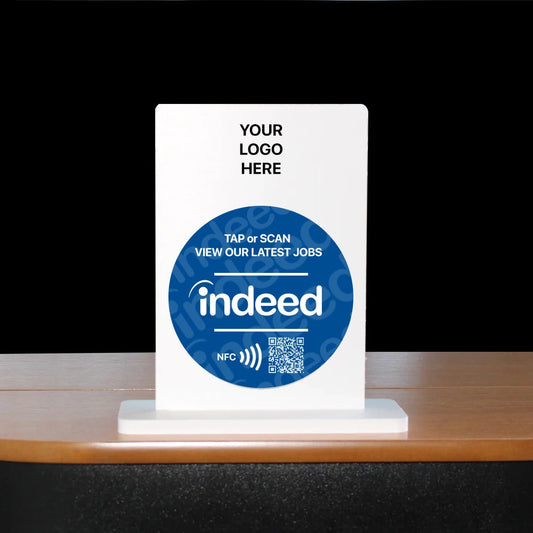 Indeed Table Talkers | NFC Tag & QR Code