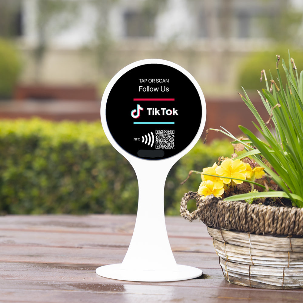 Acrylic Display Table Talker| TIKTOK NFC Tag