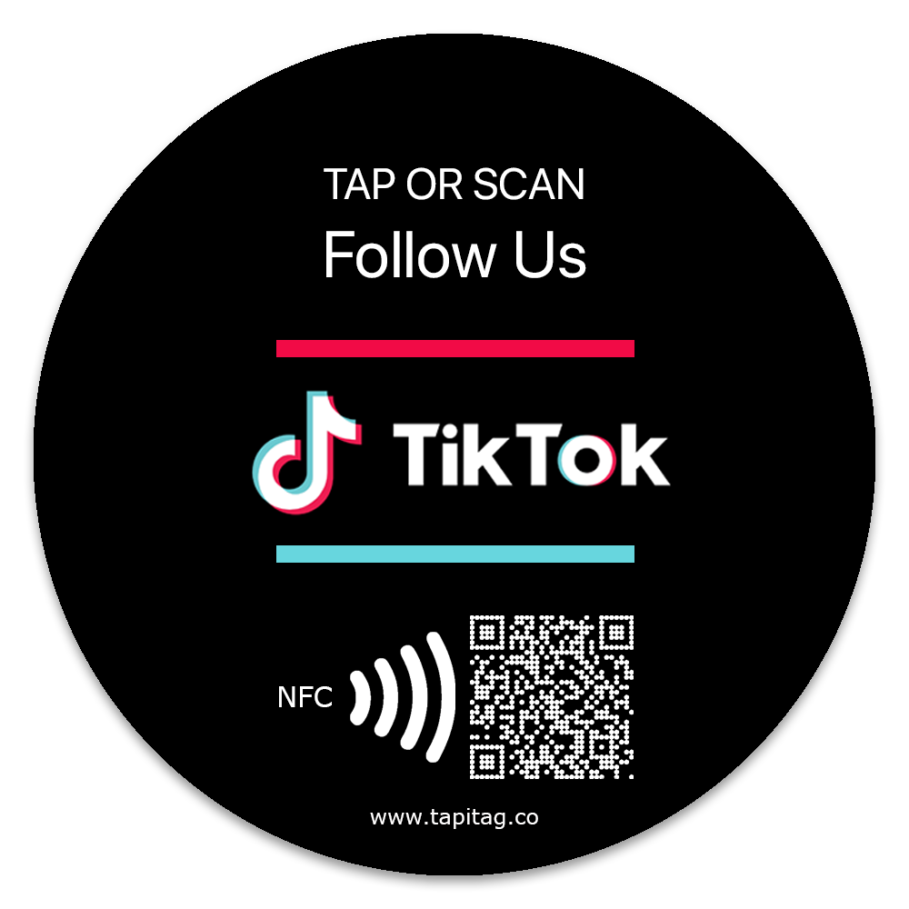 TIKTOK NFC TAG | Instantly increase your followers