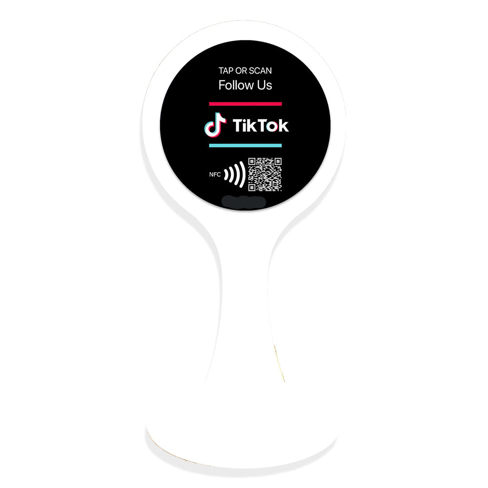 Acrylic Display Table Talker| TIKTOK NFC Tag