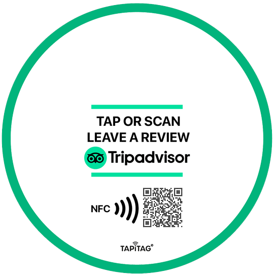 TripAdvisor Review NFC TAG | Increase your reviews