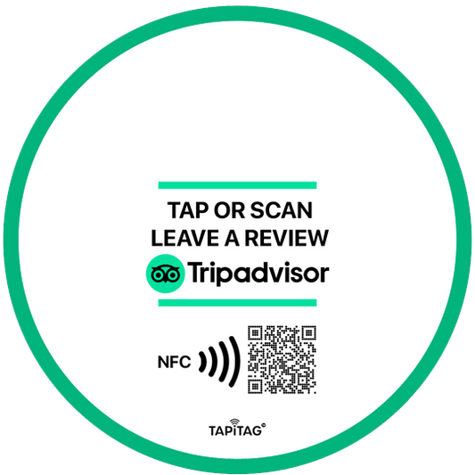 TripAdvisor Review NFC TAG | Increase your reviews